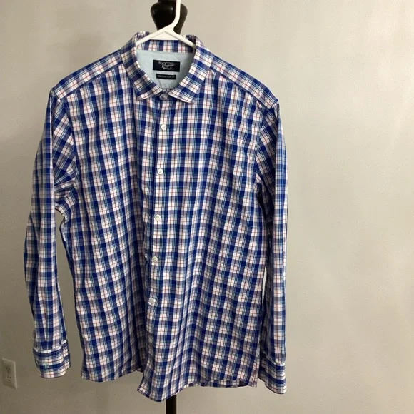 Original Penguin | Shirts | Original Penguin Heritage Slim Fit Blue Casual  Down Shirt Size 3233 | Poshmark